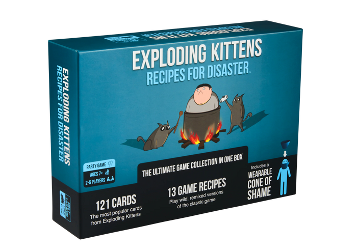 Exploding Kittens Recipes For Disaster [Party Game]