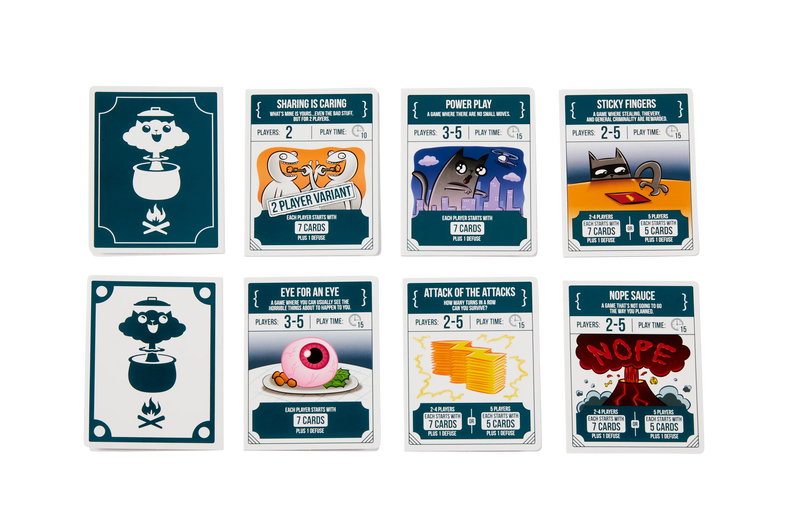 Exploding Kittens Recipes For Disaster [Party Game]