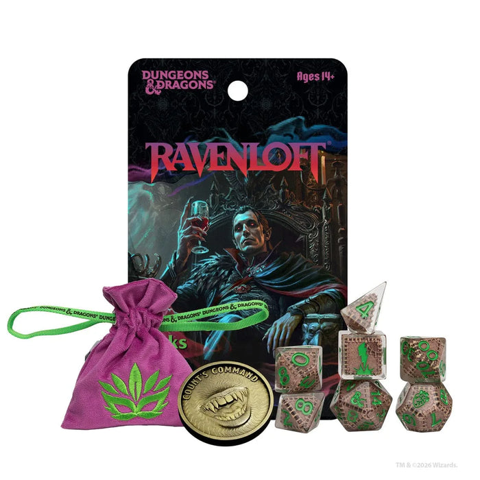 Sirius Dice D&D Mists of Ravenloft Castle Treasure Pack