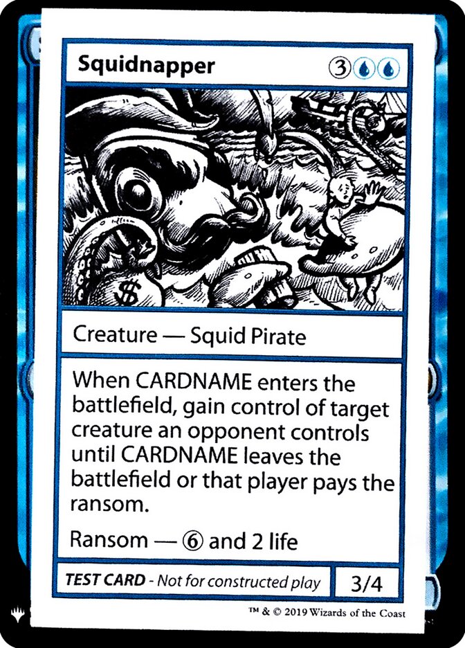 Squidnapper [Mystery Booster Playtest Cards]