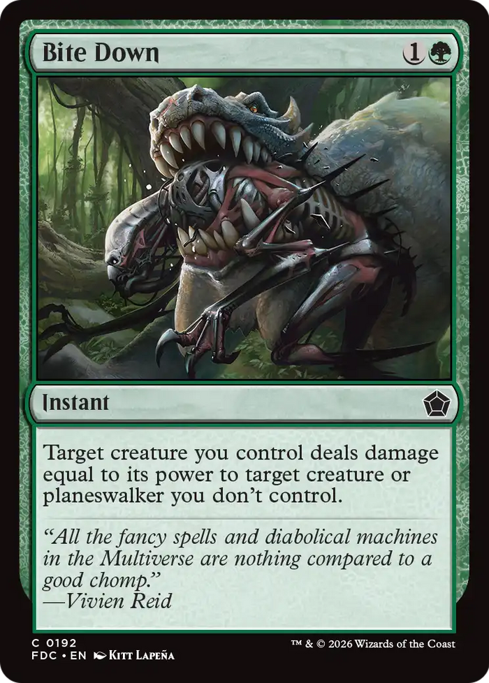 Bite Down [Foundations Commander]