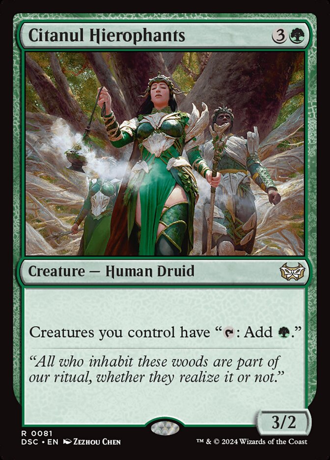 Citanul Hierophants [Duskmourn: House of Horror Commander]