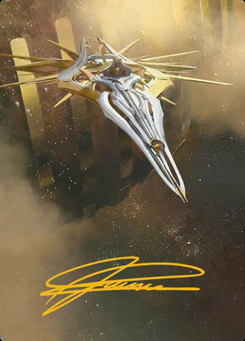 Dawnsire, Sunstar Dreadnought Art Card [Edge of Eternities Art Series]