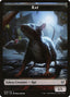 Faerie Rogue // Rat Double-Sided Token [Zendikar Rising Commander Tokens]