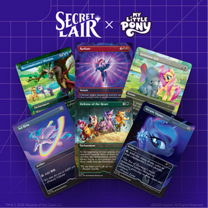 Magic: The Gathering - Secret Lair x My Little Pony Friendship is Magic Booster Box (Non Foil)