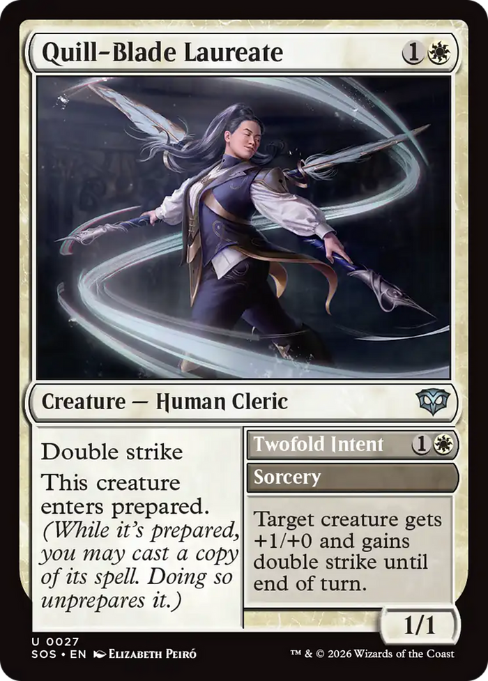 Quill-Blade Laureate [Secrets of Strixhaven]