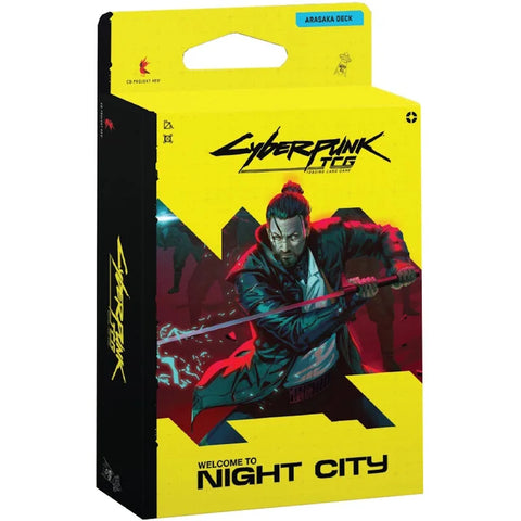 Cyberpunk TCG Welcome to Night City Beta Starter Deck – Embracing Power