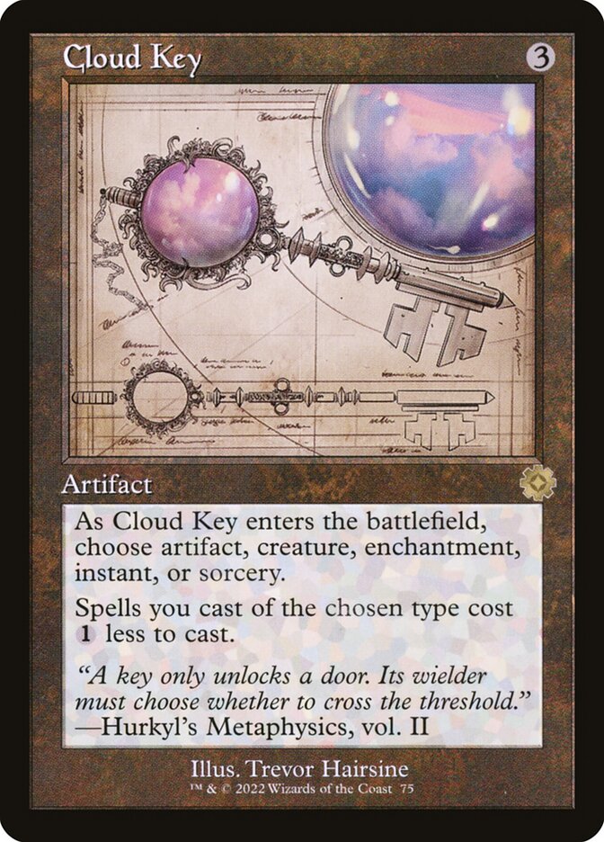 Cloud Key (Retro Frame) [The Brothers' War Retro Artifacts]