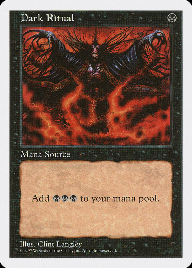 Dark Ritual (Retro Frame) [Fifth Edition]