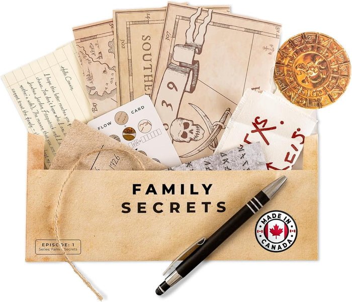 Family Secrets Series - Episode 1: Family Secrets - Escape Room Game