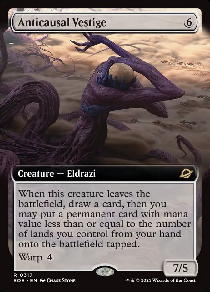 Anticausal Vestige (Extended Art) [Edge of Eternities]
