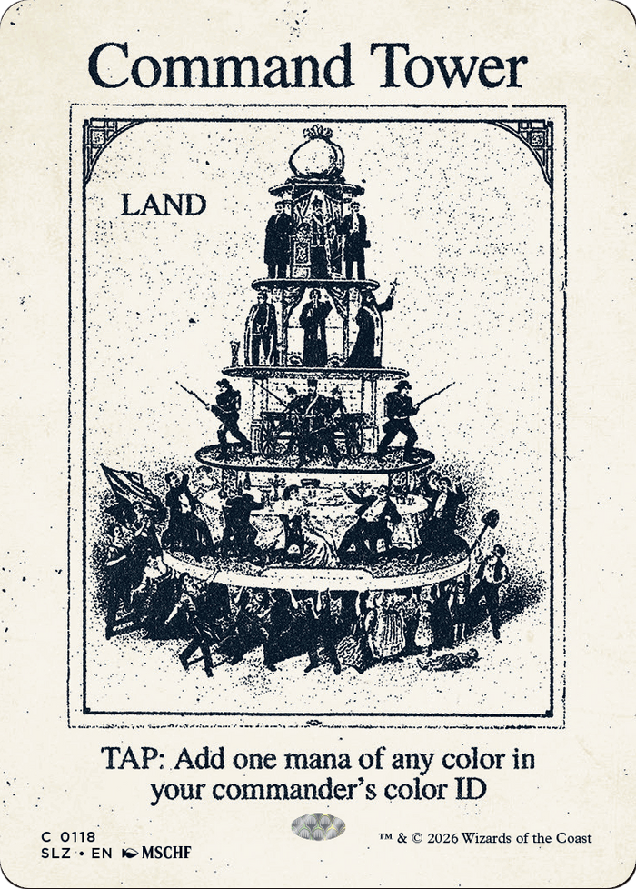 Command Tower (0118) [Secret Lair x MSCHF: The Zeta Set]