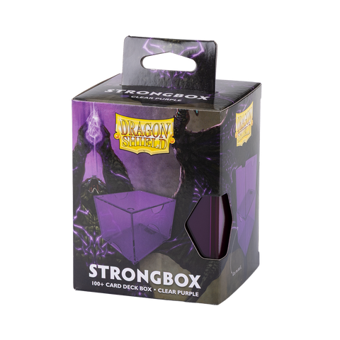 Dragon Shield: Strongbox - Clear Purple