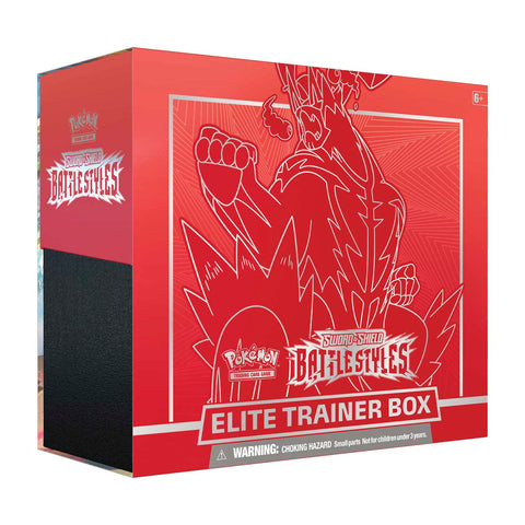 Pokémon Sword & Shield: Battle Styles - Elite Trainer Box (Gigantamax Single Strike Urshifu)