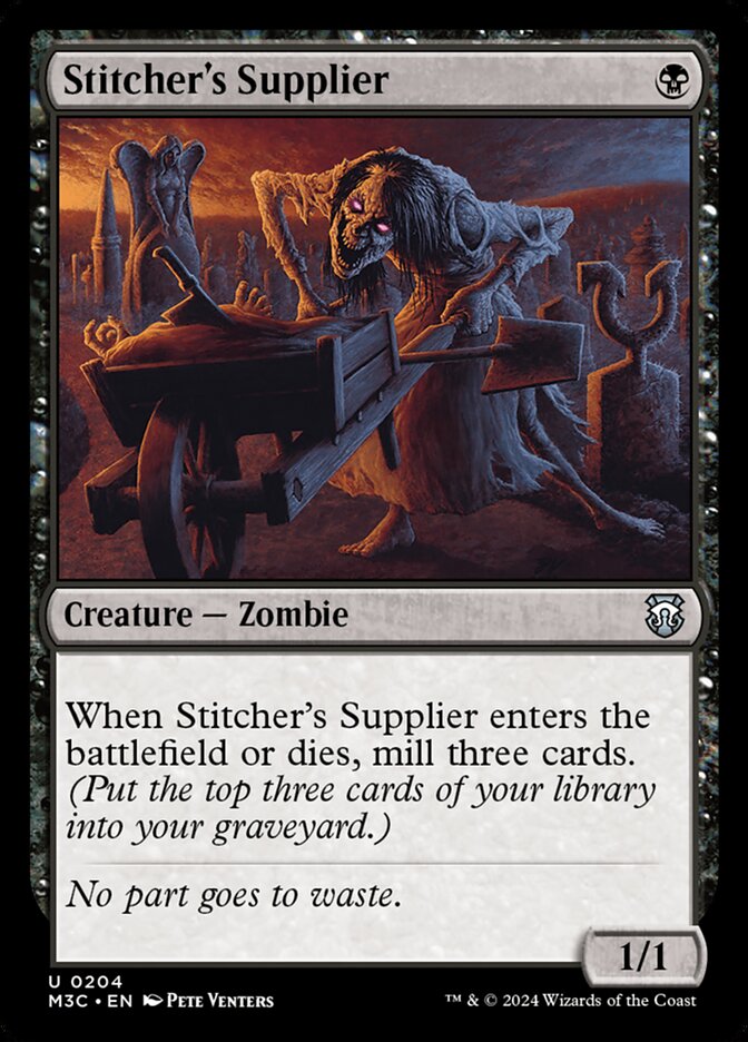 Stitcher's Supplier [Modern Horizons 3 Commander]