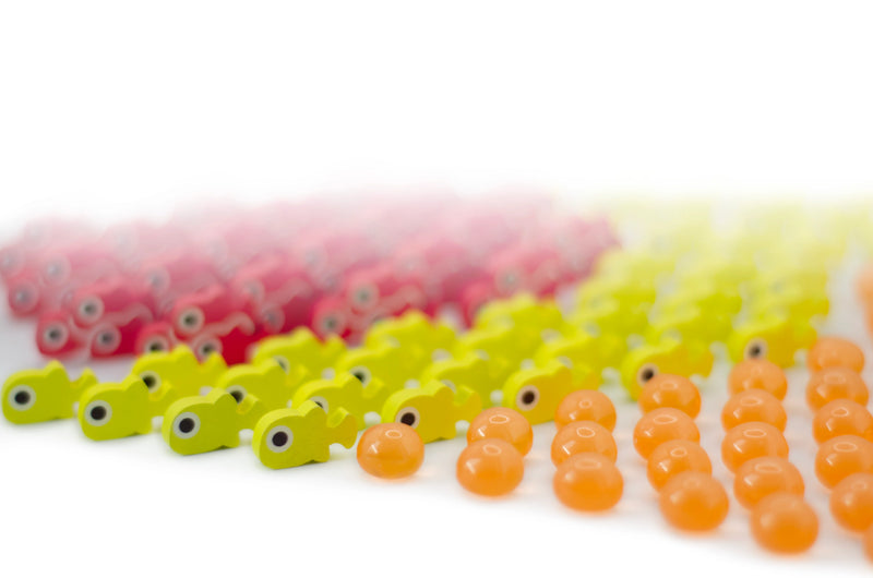 Finspan Upgrade Pack: Wooden Tokens & Squishy Eggs [Board Game]
