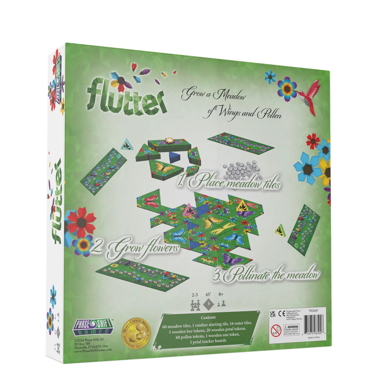 Flutter - Grow a Meadow of Wings and Pollen [Board Game]