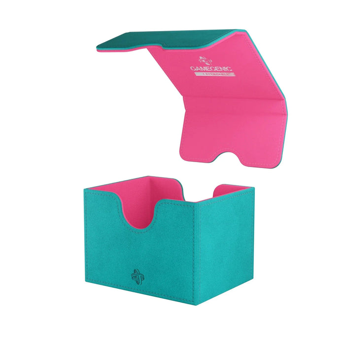 Gamegenic Sidekick 100+ XL Convertible Teal/Pink (Exclusive Color Combo) Deck Box