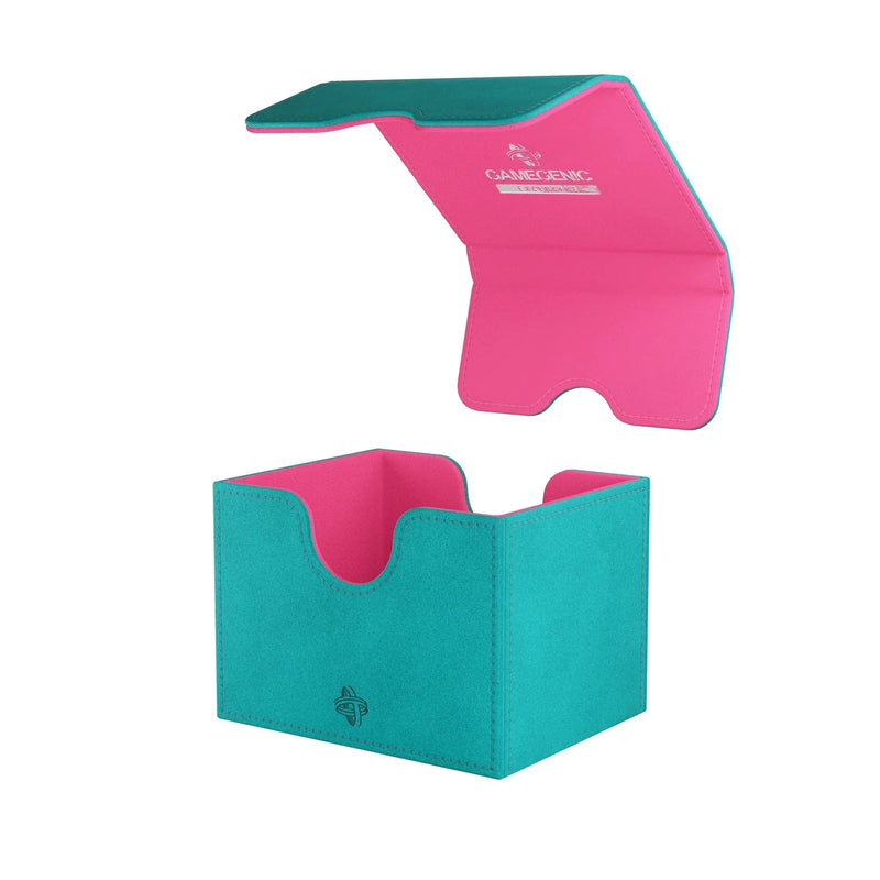 Gamegenic Sidekick 100+ XL Convertible Teal/Pink (Exclusive Color Combo) Deck Box