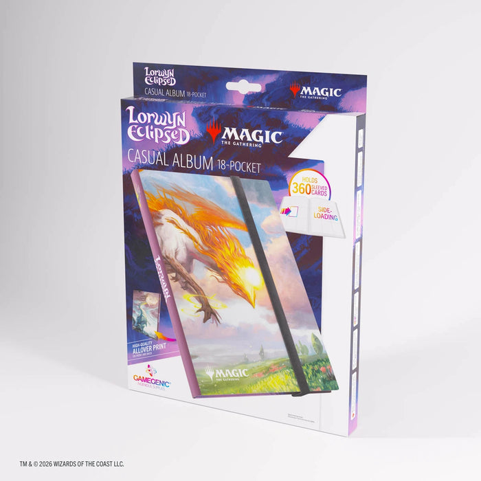 Gamegenic - Casual Album 18-Pocket - Magic: The Gathering Lorwyn Eclipsed - Eirdu, Carrier of Dawn/Isilu, Carrier of Twilight
