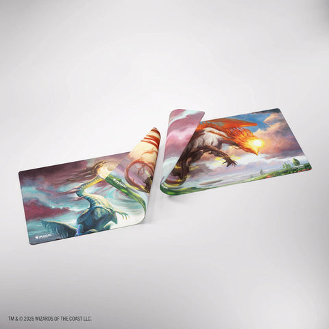 Gamegenic - Double-Sided Playmat - Magic: The Gathering Lorwyn Eclipsed - Eirdu, Carrier of Dawn/Isilu, Carrier of Twilight