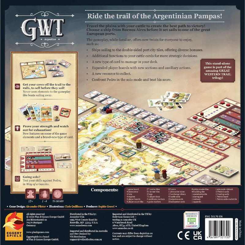 Great Western Trail: Argentina [Board Game]