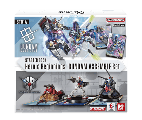 Gundam Card Game - Gundam Assemble Starter Set - Heroic Beginnings (ST01A)