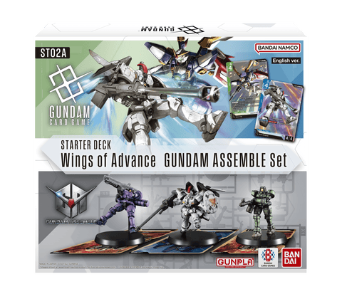 Gundam Card Game - Gundam Assemble Starter Set - Wings of Advance (ST02A)