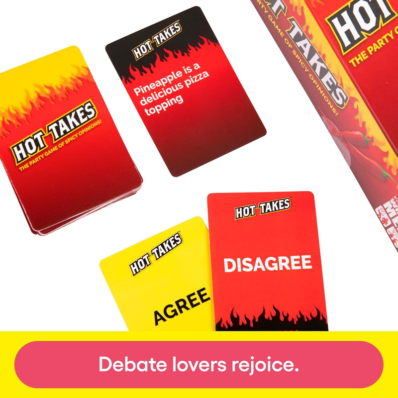 Hot Takes: The Party Game of Spicy Opinions! [Party Game]