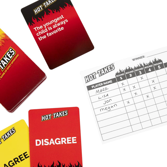 Hot Takes: The Party Game of Spicy Opinions! [Party Game]