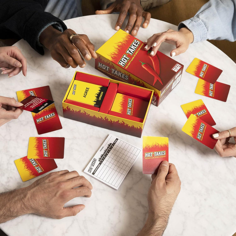 Hot Takes: The Party Game of Spicy Opinions! [Party Game]