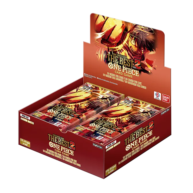 ONE PIECE Card Game The Best Vol. 2 PRB-02 Premium Booster Box ONE PIECE Card Game The Best Vol. 2 PRB-02 Premium Booster Box