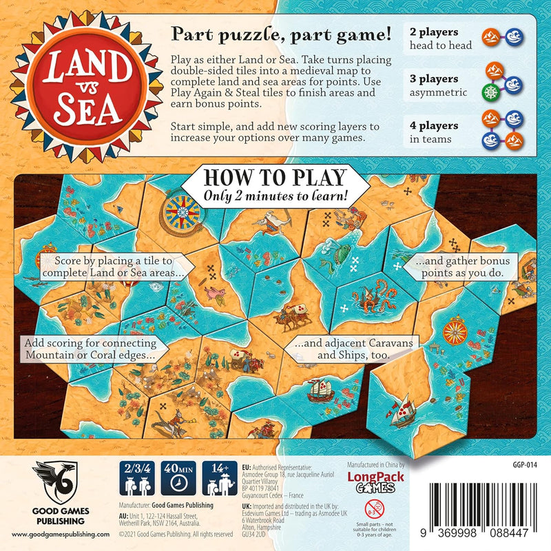 Land vs Sea [Board Game]