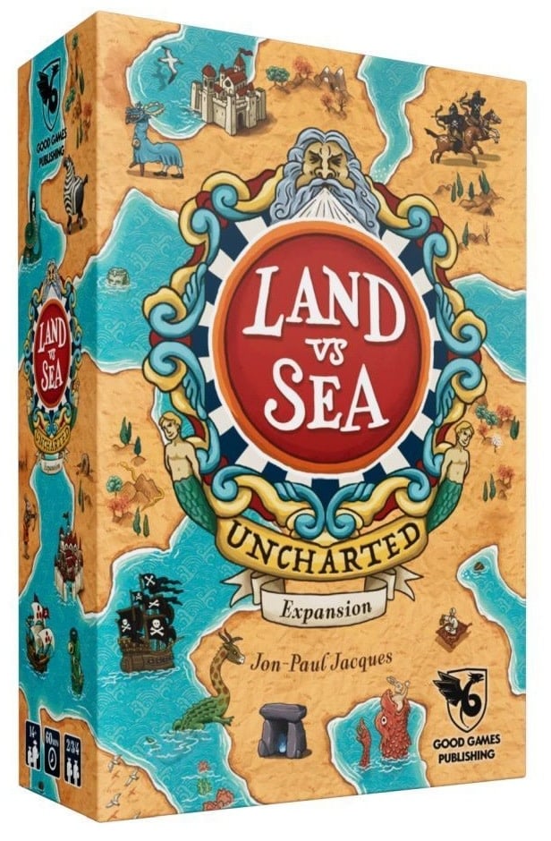 Land vs Sea Uncharted Expansion [Board Game]