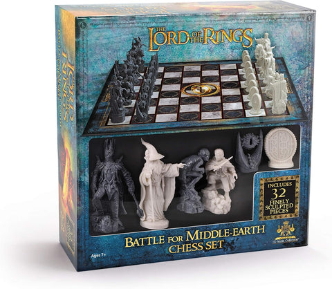 Lord of the Rings Battle for Middle-Earth Chess Set [Board Game]