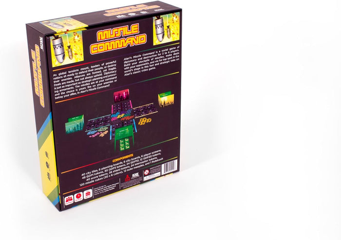 Atari's Missile Command Tabletop Strategy Game [Board Game]