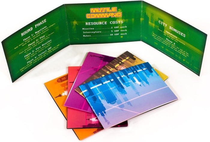 Atari's Missile Command Tabletop Strategy Game [Board Game]