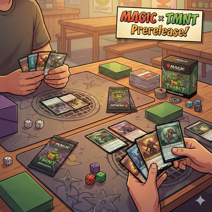 Magic: The Gathering Prerelease – Teenage Mutant Ninja Turtles - Saturday, February 28th 12:00 PM *Event Ticket*