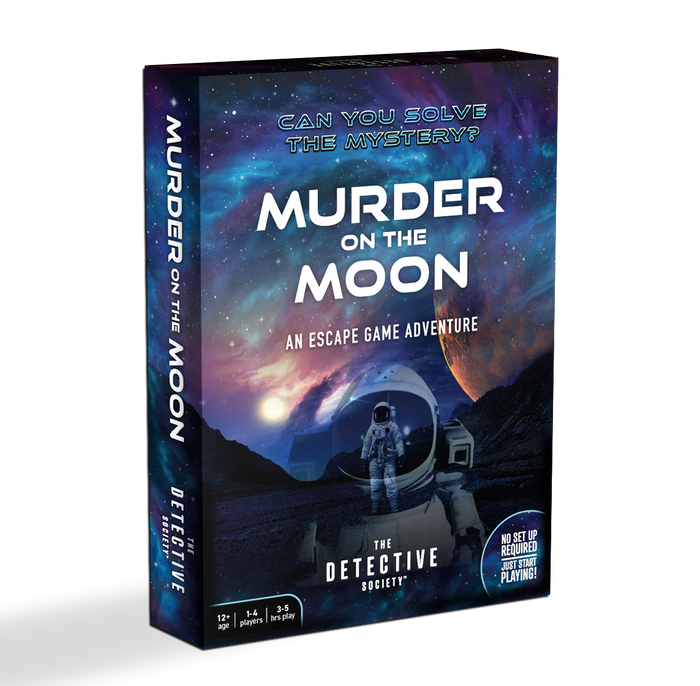 Murder On The Moon: An Escape Game Adventure [Board Game]