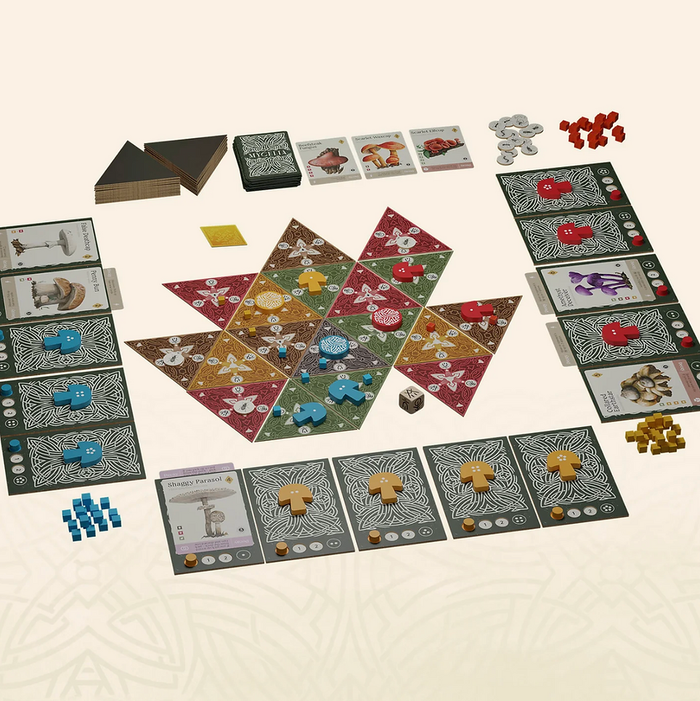 Mycelia: Standard Edition - The Strategic Mushroom Game [Board Game]
