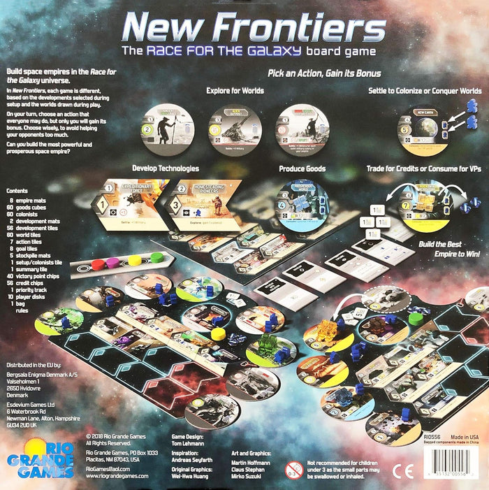 New Frontiers: The Race for the Galaxy [Board Game]