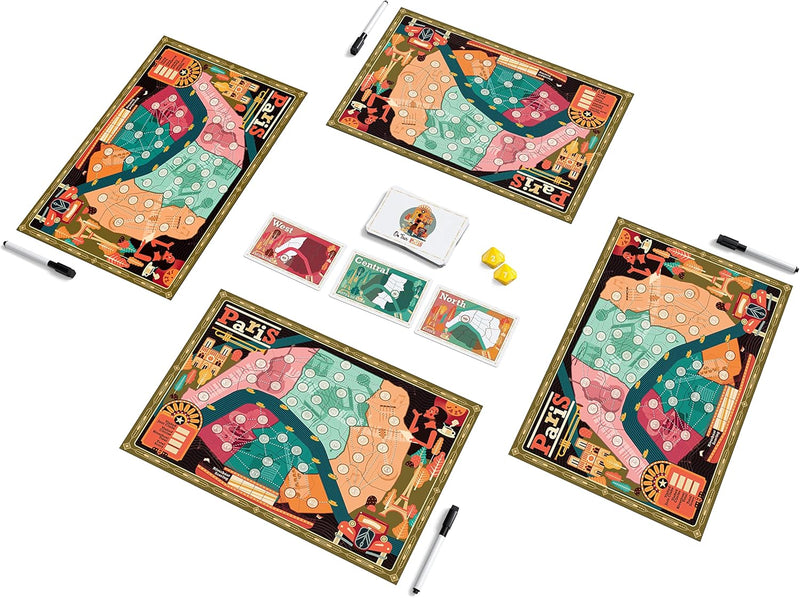 On Tour: Paris & New York [Board Game]