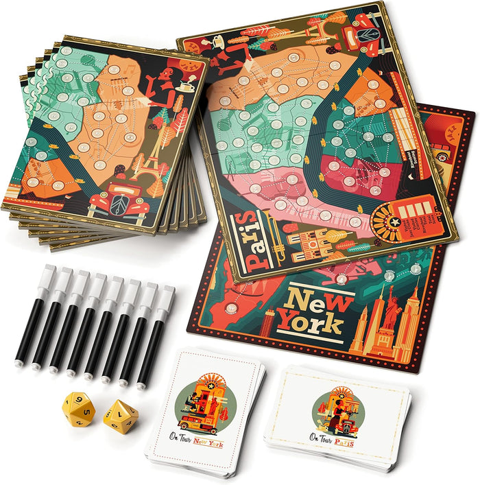 On Tour: Paris & New York [Board Game]