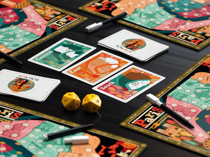 On Tour: Paris & New York [Board Game]