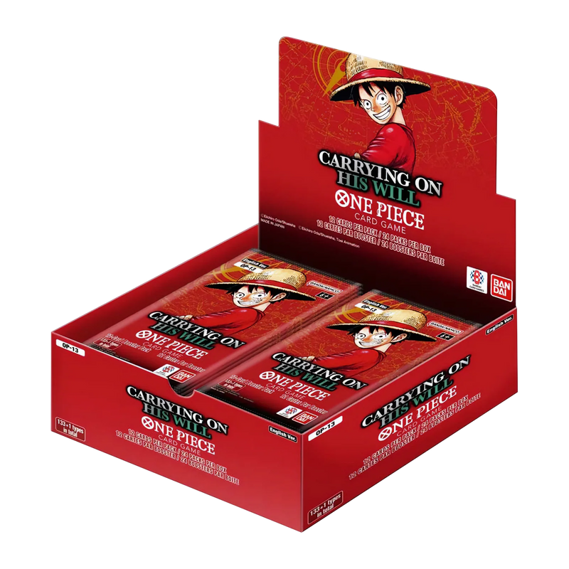 ONE PIECE Card Game Carrying On His Will OP-13 Booster Box