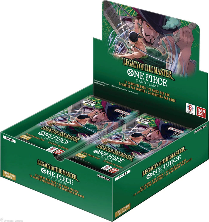 legacy lost booster box ONE PIECE Card Game Legacy of the Master OP-12 Booster Box