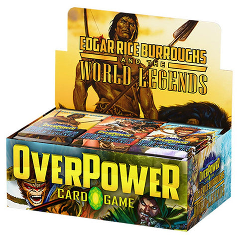 OverPower Card Game: Edgar Burroughs And The World Legends Booster Box