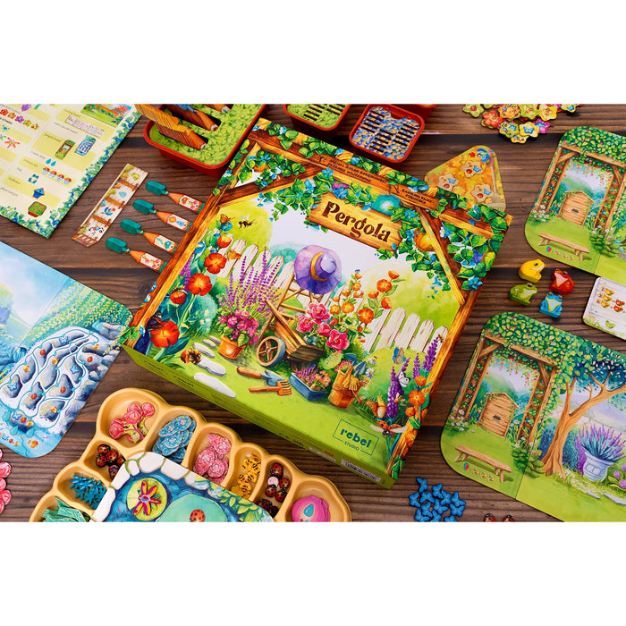 Pergola – A Blooming Battle of Wits and Strategy [Board Game]