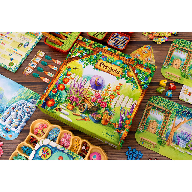 Pergola – A Blooming Battle of Wits and Strategy [Board Game]