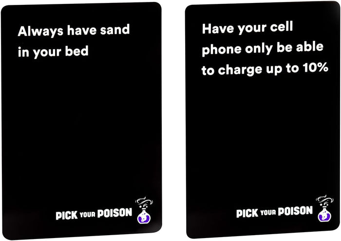 Pick Your Poison: The What Would You Rather Do Party Game [Party Game]